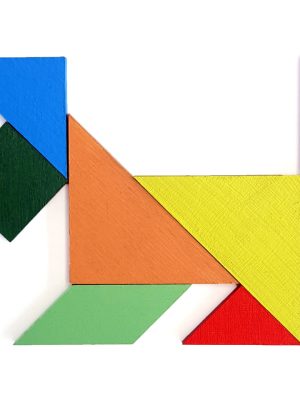 Tangram joc urias forma caine