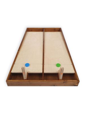 Joc Cursa Discurilor vedere de sus cu discuri colorate si rampe de lansare bile