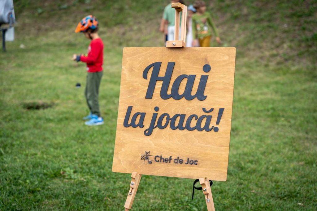 Panou Chef de joc la Festivaluri scris Hai la Joacă